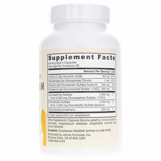 Glucosamine + Chondroitin + MSM, JRF